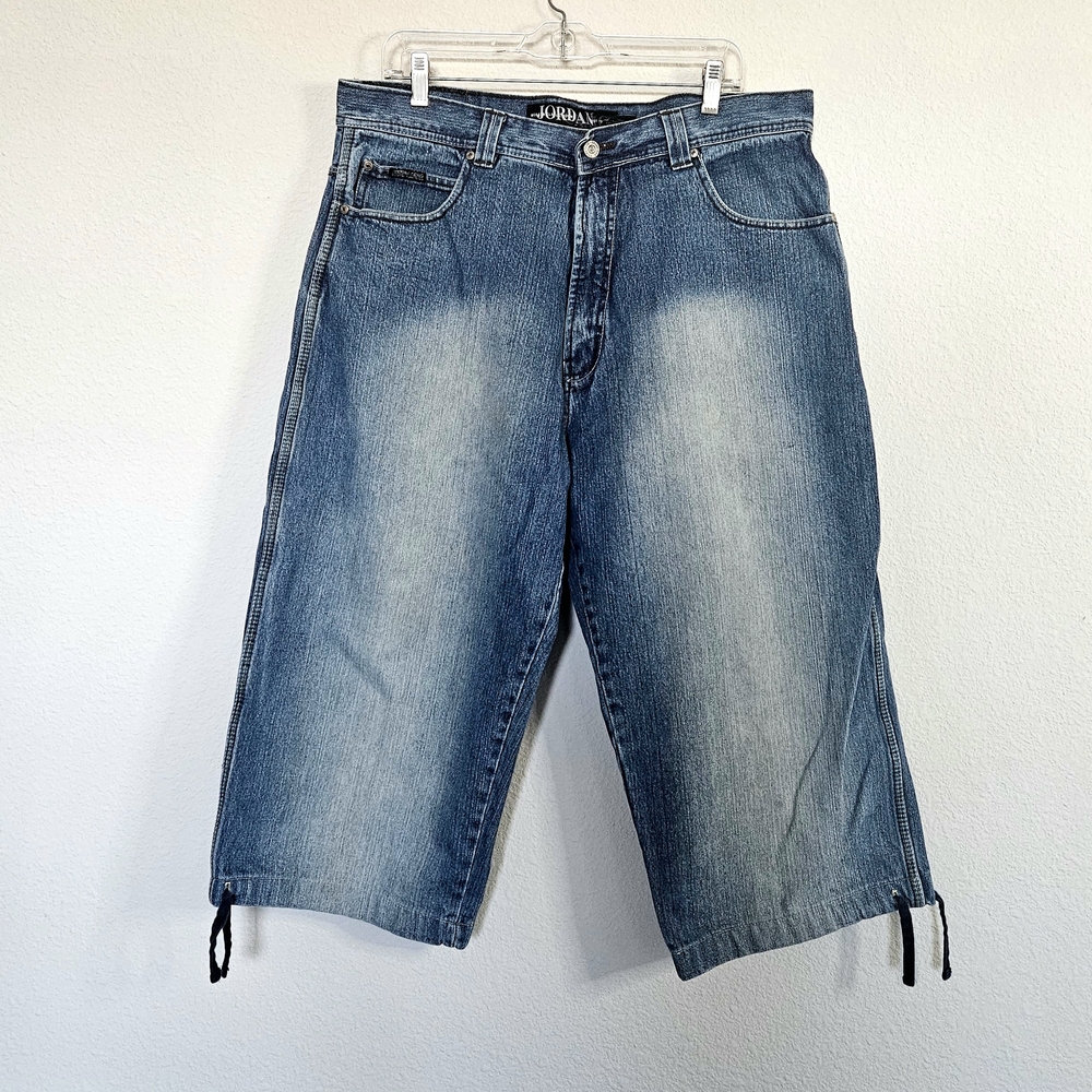 Jordan Craig Men's Blue Denim Jean Shorts